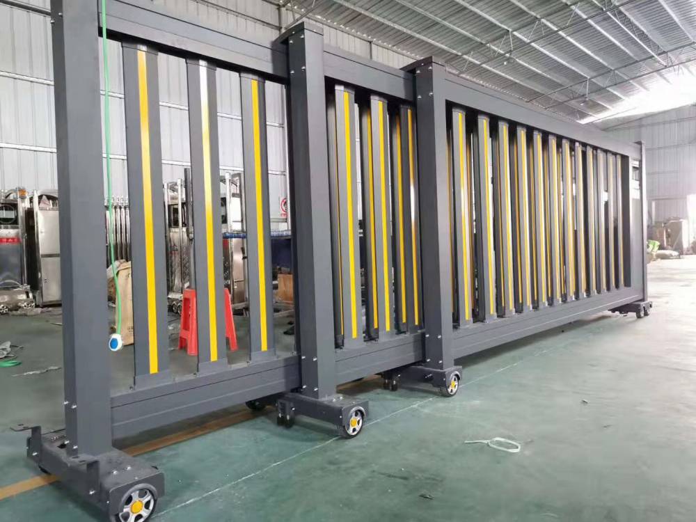 电动段滑门和电动伸缩门的区别